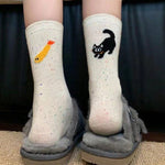 Chaussettes Décontractées De Dessin Animé