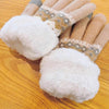 Gants Chauds En Peluche