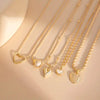 Ensemble De Collier Pendentif Coeur