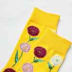 Chaussettes À Fleurs Vintage