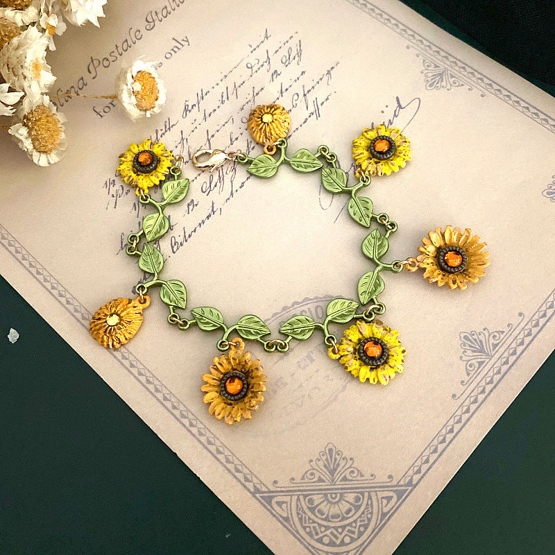 Bracelet Tournesol Vintage