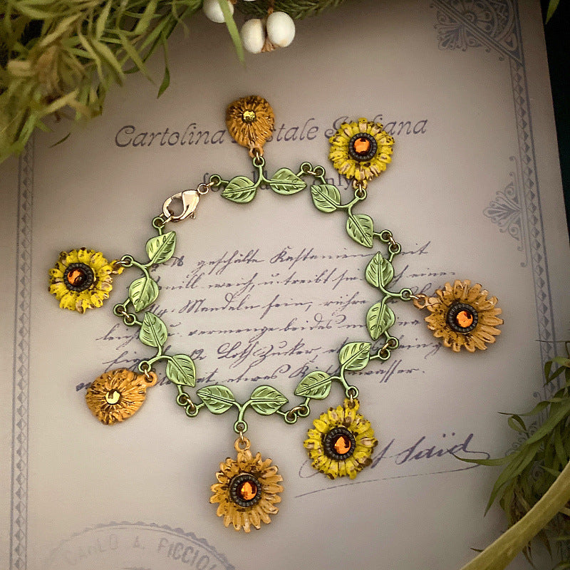 Bracelet Tournesol Vintage