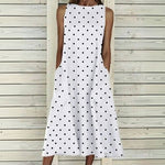 Robe Décontractée À Pois