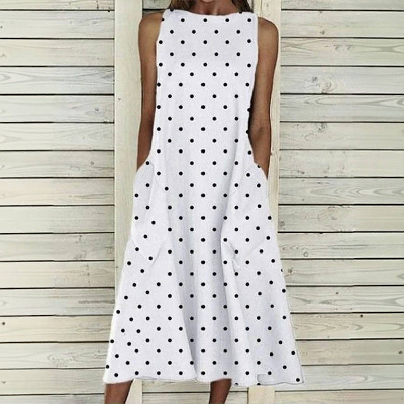 Robe Décontractée À Pois