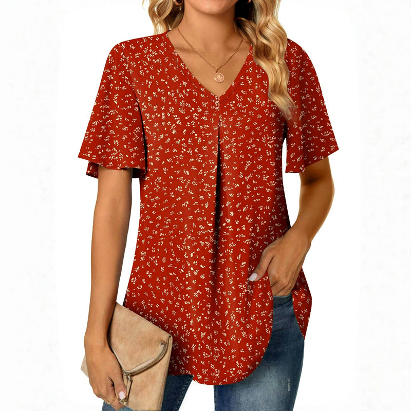 Blouse Décontractée Vintage
