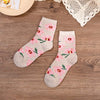 Chaussettes Fleuries Vintage