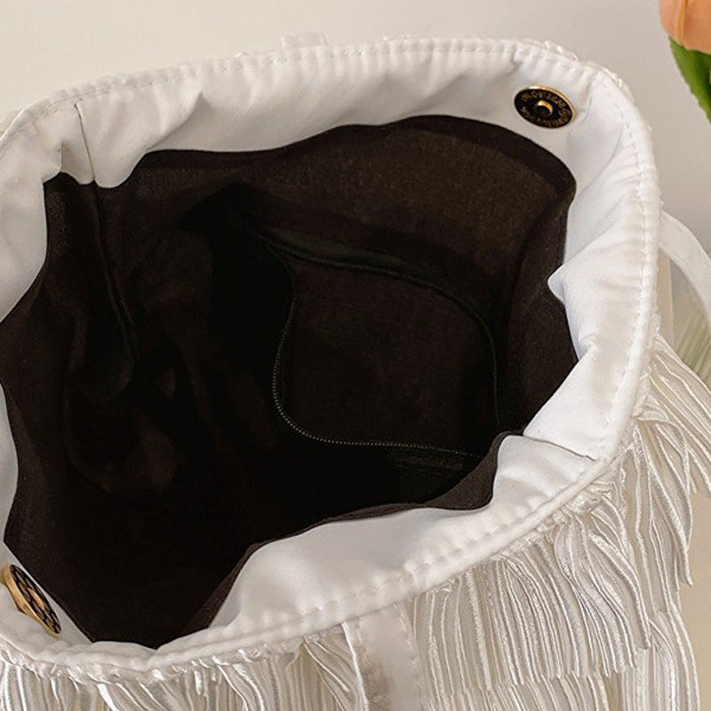 Sac Élégant De Couleur Unie
