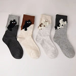 Chaussettes De Chat De Dessin Animé