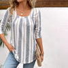 Blouse Rayée Décontractée