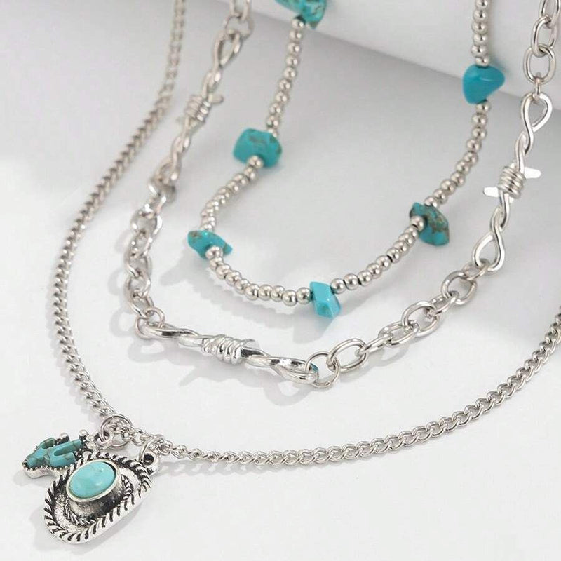 Collier Pendentif Vintage