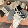 Chaussettes Chaudes Motif Chiots