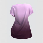 Blouse Décontractée À Dégradé