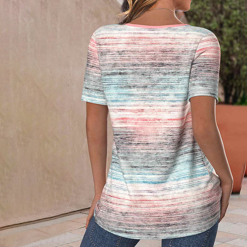 T-Shirt Rayé Vintage