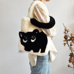 Sac En Peluche Chat Créatif