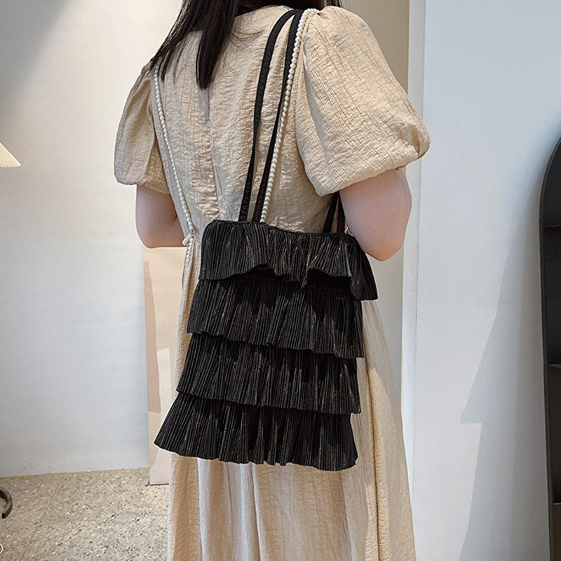 Sac Élégant De Couleur Unie