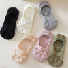 Chaussettes Respirantes De Couleur Unie