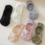 Chaussettes Respirantes De Couleur Unie