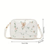 Sac Décontracté À Broderie Florale