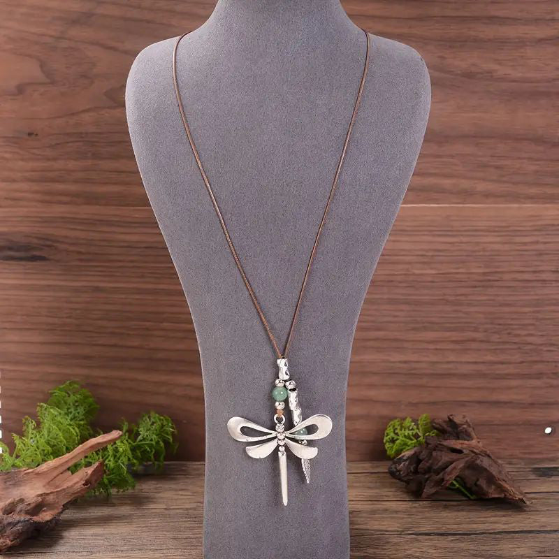 Collier Pendentif Libellule