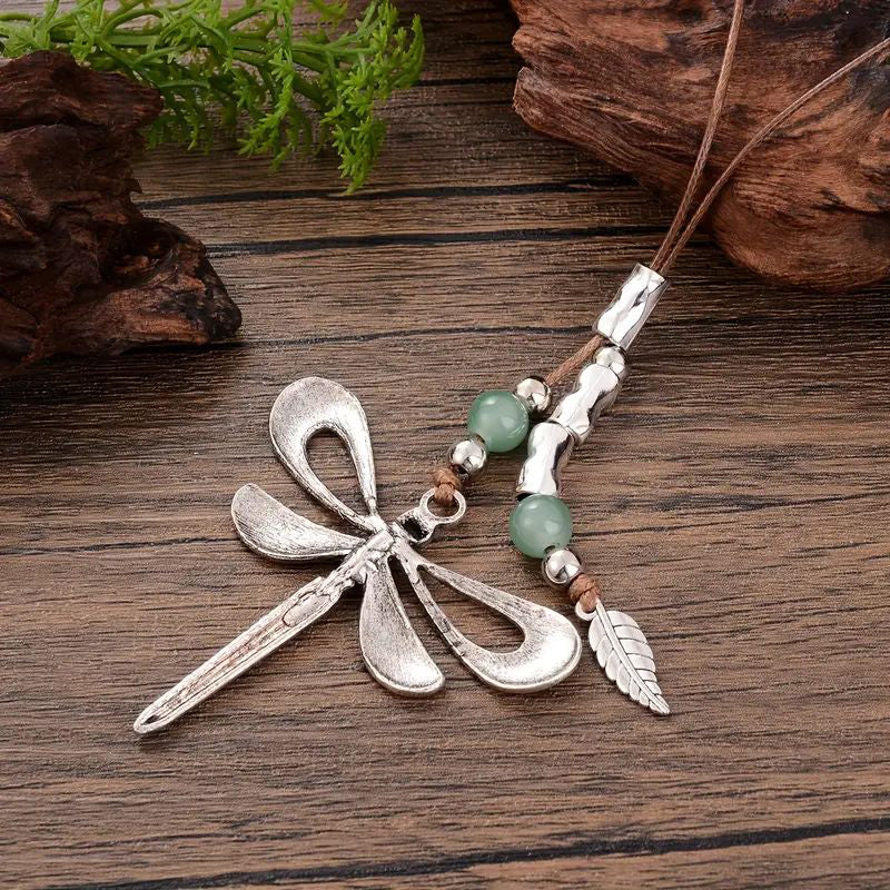 Collier Pendentif Libellule