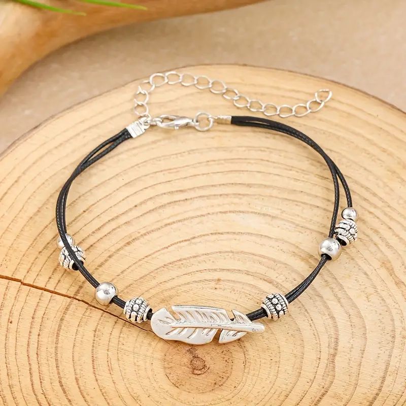 Bracelet Plume Vintage