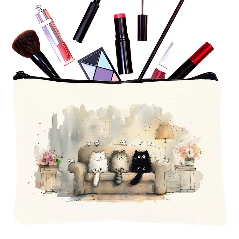 Sac Décontracté À Motif De Chat