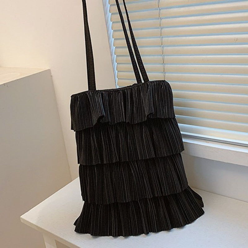 Sac Élégant De Couleur Unie