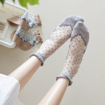 Chaussettes Fleuries Respirantes