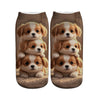 Chaussettes Décontractées À Imprimé Animal