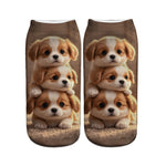Chaussettes Décontractées À Imprimé Animal
