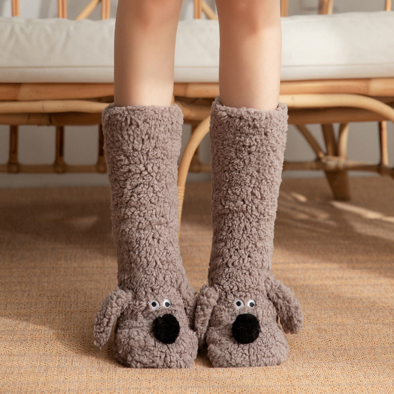 Chaussettes Chaudes Antidérapantes