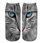 Chaussettes Créatives À Imprimé Chat