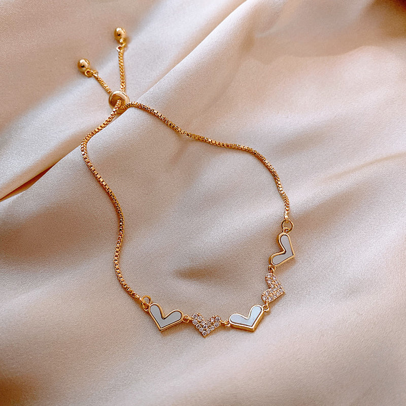Bracelet Cœur Vintage