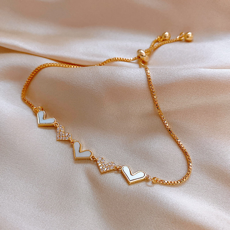 Bracelet Cœur Vintage
