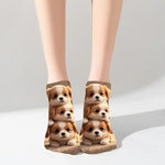 Chaussettes Décontractées À Imprimé Animal