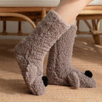 Chaussettes Chaudes Antidérapantes