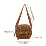 Sac Léopard Vintage
