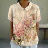 Blouse Vintage À Imprimé Floral