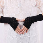Gants Chauds De Couleur Unie