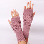 Gants Chauds De Couleur Unie