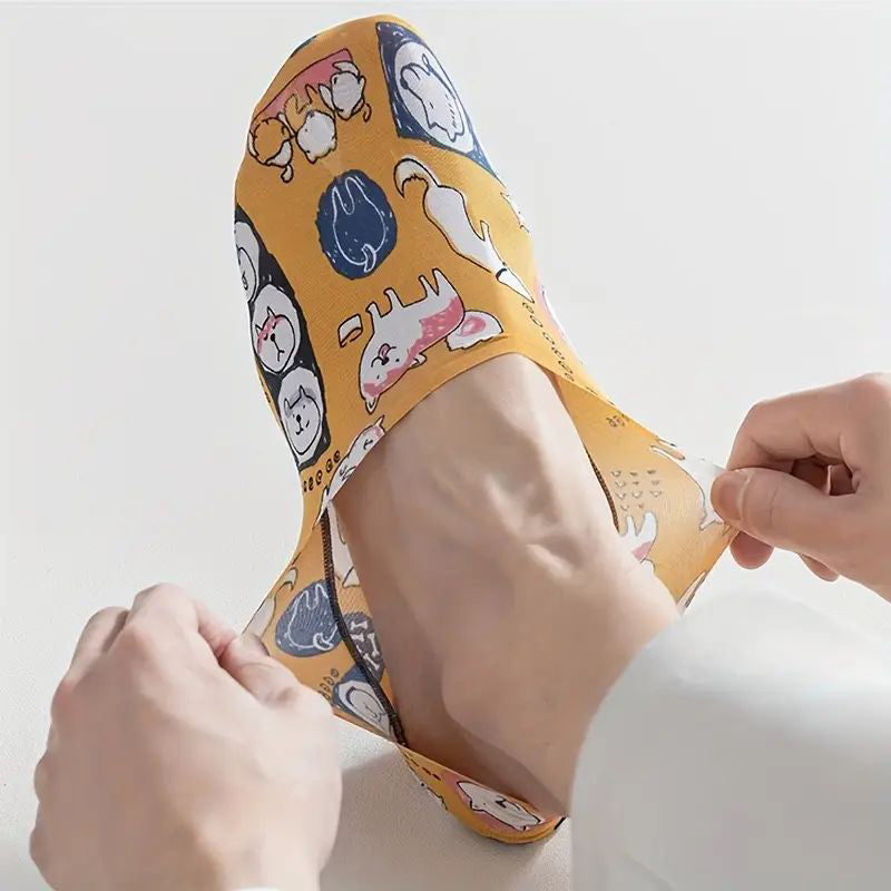 Chaussettes Décontractées De Dessin Animé
