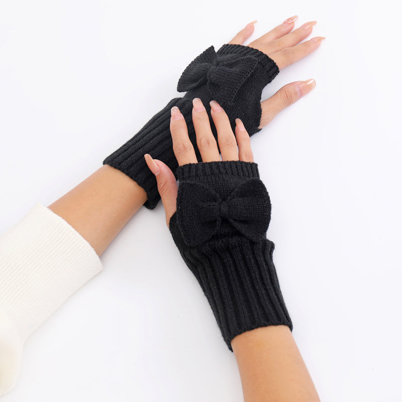 Gants Chauds De Couleur Unie