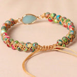 Bracelet Bohème Tissé À La Main