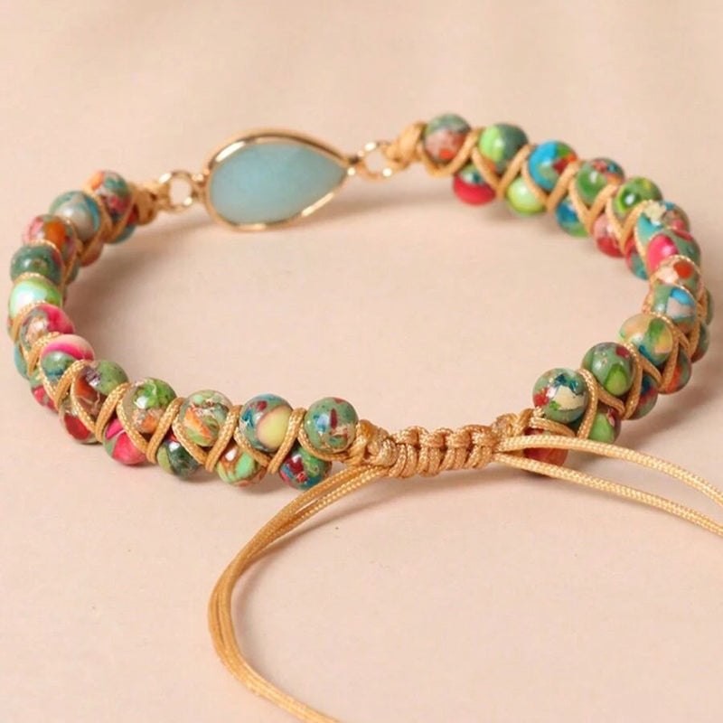 Bracelet Bohème Tissé À La Main
