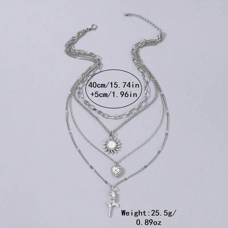 Collier Pendentif Vintage
