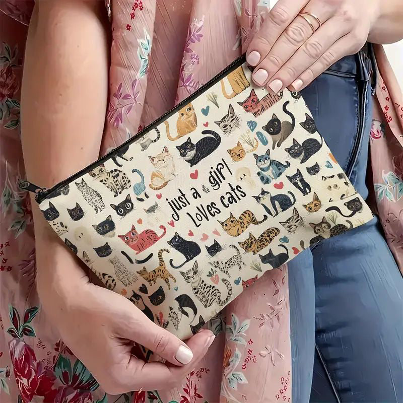 Sac Décontracté À Motif De Chat