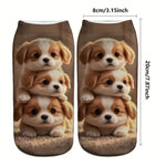 Chaussettes Décontractées À Imprimé Animal