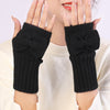 Gants Chauds De Couleur Unie