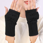 Gants Chauds De Couleur Unie