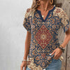 T-Shirt Imprimé Ethnique Vintage